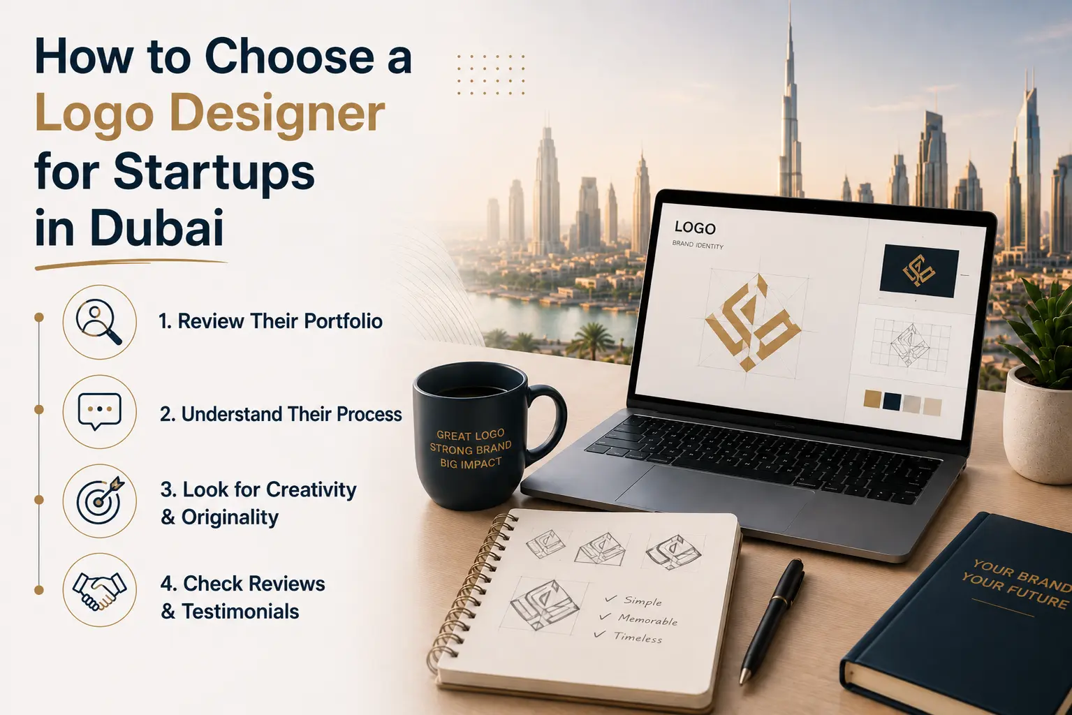 How to Choose a Logo Designer for Startups in Dubai